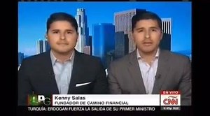 Flashback: Camino Financial on CNN Español. Like our Facebook page to see more behind the scenes of our growth story! #BehindCamino #JuntosAdelante #SmallBusiness #Latino #Entrepreneurship | Camino Financial