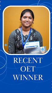 34 reactions | Recent OET Winner Anusha Joseph @ Medcity International Academy | Medcity International Academy | Facebook