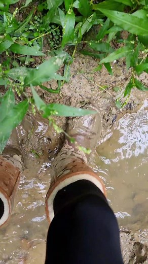 Destruction of My UGG Boots in the Mud