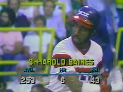 Detroit TIGERS at Chicago WHITE SOX 7/7/82 Original WFLD Broadcast