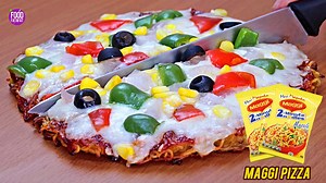 Maggi Pizza Recipe #maggi #pizza #maggipizza #homemade | Food Fatafat