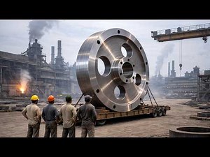 From Scrap to Giant Wheel | Amazing Foundry Casting Process @pkmechanics