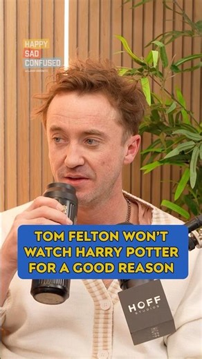 Tom Felton reveals why he's never rewatched the HARRY POTTER films