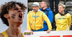 Melwin Lycke Holms supersax i trädgården