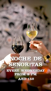 Hola, Senoritas! Your ultimate midweek escape awaits! Gather your besties and celebrate good times together... Location: Ground Floor, Salero Tapas & Bodega Every Wednesday, 8 PM - 11 PM Enjoy unlimited house beverages & 30% off on tapas #LadiesNight #Salero #tapasbarcelona | Kempinski Hotel Mall Of The Emirates Dubai | Facebook