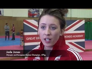Behind the scenes with Jade Jones