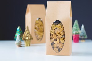 Caramel Nut Snack Mix