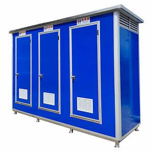 [Hot Item] Customizable Portable Toilet Cabin with Flushable Shower Unit