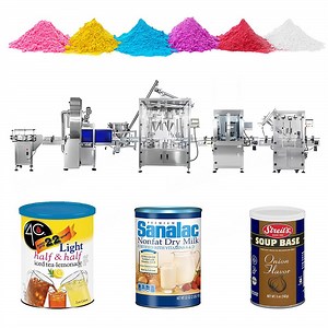 [Hot Item] Milk Powder Baby Infant Powder Filling Machine Automatic Weighing and Filling Milk Powder Filling Line