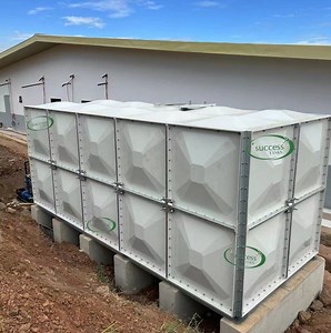 [Hot Item] Rectangular GRP/FRP Flexible Water Storage Tank Thickness 7-20mm