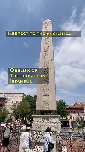 A beautifully preserved obelisk in Istanbul… | reppin.nature