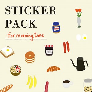 Morning Digital Stickers Pack for Morning and Daily Life Designed for Goodnotes - Etsy