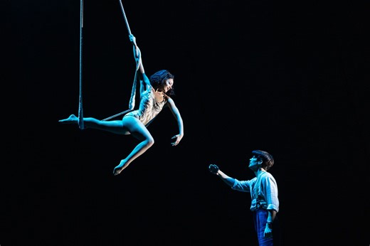 Circus performers steal Grant Gustin's Broadway spotlight in 'Water For Elephants'