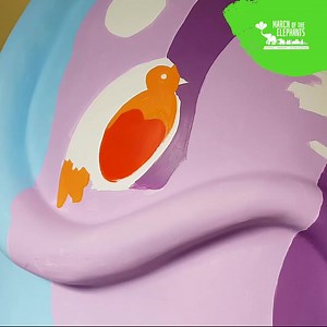 Our 'Memory Elephant' has been lovingly hand painted by local artist Michelle Turton and will be taking up residence in the gardens at St Giles Hospice, Whittington. You can remember a loved one by adding their name to the elephant, to leave your dedication, visit 👉 https://buff.ly/3KViUoQ #marchoftheelephants #elephantmarch #elephants #elephantsculpture #sculpturetrail #artsculpture #artsculpturetrail #wildinart #artist #art #adoptanelephant #stgileshospice #hospice #hospicecharity #charityeve