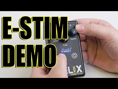 E-Stim for Beginners :: A simple electroplay demonstration with the E-Stim Systems ElectroHelix