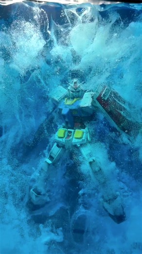 Get ready for an underwater RX-78-2 Gundam scene! Pre-orders are now shipping out in the order they were received. Dive into takaramodel.com and search 'underwater' for all the exciting details and to secure your pre-order today!" | takaramodel