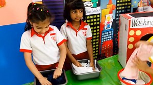 #worldnursery Community Helper- Laundry Worker - Humble Bees Laundry Workers ensure that all clothing, bedding, and other linens are washed, dried, folded, and stored properly. | World-nursery | Facebook