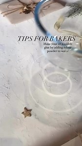 Edible Glue ⚪️🎂👩‍🍳 #edibleglue #cake #tipsandtricks #hack #hacksandtips #fypシviralシ2024 #fypシ #foryouシ #foryouシ #fyp #ctto #ilovebaking #baking #bakersgonnabake #bakers #bakerslife | LAVs