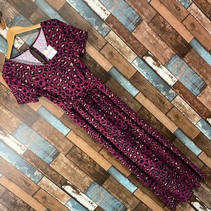 Arizona soft stretchy tie front purple  jumper