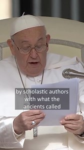 Fortitude has often been associated by scholastic authors with what the ancients called “irascible appetite.” The thought of the ancients did not imagine a human being without passions: he would be a stone. And the passions themselves are not necessarily the residue of a sin; but they must be educated, they must be directed, they must be purified with the water of Baptism, or, better, with the fire of the Holy Spirit. #Generalaudience #PopeFrancis | Exaudi News