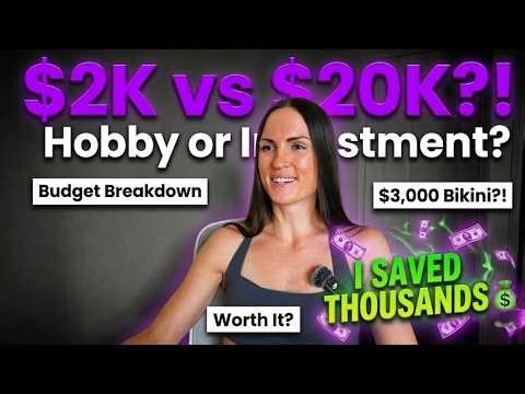Bikini Competition Prep FULL Cost Breakdown: How I'm Saving $20K+ (Every Expense Revealed)