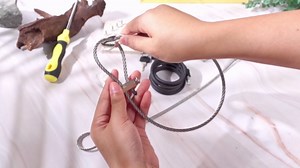 Saillong Cooler Tie Down Kit, Cooler Lock Bracket, Ice Chest Fixed Wire Rope, Security Cable Lock, 4.92 FT Padlock for Secure Mid to Large Size Box to Trailer Deck Boat