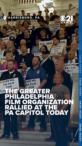 1.3K views | Local film stars and directors gathered at the State Capitol to call on Governor Shapiro to increase tax incentives for the Greater Philadelphia Film Organization. #film #rally #advocates #actors #directors #taxes #taxincentive #localnews #news #statecapitol | Local 21 CBS News, WHP Harrisburg | Facebook