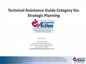 Category 6 Strategic Planning