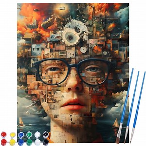 Paint by Numbers Kit for Adults Beginner, Watercolor Paint Kits on Canvas, DIY Acrylic Oil Easy Paint for Home Wall Decor 16X20 Inch - Etsy Canada