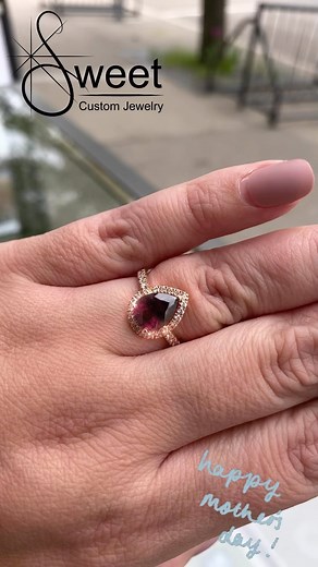 Birthstone rings for every month of the year! In stock now! #handmade #custommade #madeinLansing #finejewelry | Sweet Custom Jewelry