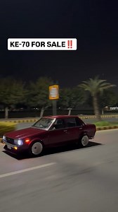 • Model: Toyota 1982 (ke70) • Registration city: Peshawar • Registration year: 1982 • Engine capacity: 2000cc (3S-FE engine) • Mileage: 2,000 km • Features: • Power steering • Clean interior • Sound damping sheets • Short ratio clutch • LSD installed • Aftermarket equipment: • New rims • Paint condition: All original • Documents: All original, on my name • Suspension: 100% new • Tyres: 100% new • Accidental condition: Non • Biometric: Available • Demand💰: 8.5 Lacs • Contact📞: 03021045006 • Loc