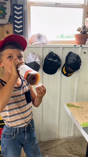 57K views · 944 reactions | Jackson likes to be prepared already getting ready for the Farm toy show in Lafayette for 2025 and he found a new favorite sweet tea Southern.SweetTea #family #farmtotable #justajacksonthing #jacksonfarmer #farmlife #lafayettetoyfarmshow | JustAjacksonthing | Facebook