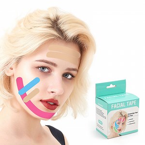 [Hot Item] Facial Wrinkle Remover Reusable Face Tape Smoothing Wrinkle Patches Kinesiology Tape