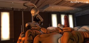 Judy Hopps x Tigers, Wilde x Gazelle - MrSafetyLion