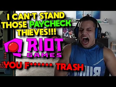 Tyler1 LOSES IT and RAGE at RIOT GAMES
