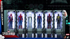 37K views · 1.2K reactions | Web-swing into action with Hot Toys' LED-light up Marvel's Spider-Man Spider-Man Armory miniature collectible set! Perfect for showcasing your favorite Spidey suits from the game! #HotToys #Collectibles Marvel #SpiderMan #SpiderManPS4 | Hot Toys | Facebook