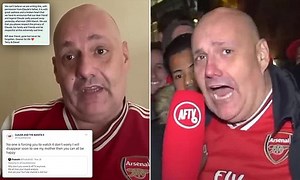 Claude Callegari, a former star of Arsenal Fan TV, dies aged 58