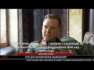Hitler interviews Burgdorf