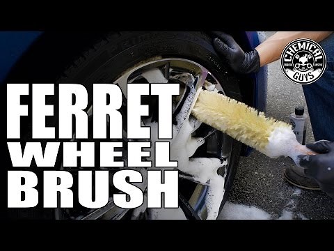 Deep Wheel Cleaning Brush - Ferret Brush - Chemical Guys