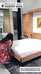 Room for guests, and extra room for you! Buy a Bedder Way Murphy Bed for your home and save space today! | Bedder Way Murphy Beds