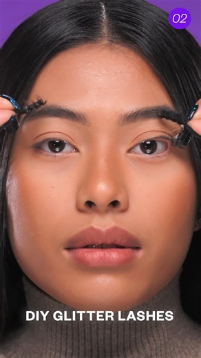 13K views | DIY glitter lashes | Beautylicious | Facebook