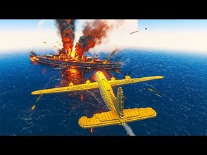 Plane vs Guided Missile & Battleships | Teardown