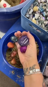 Fourth of July #ASMR 🎇 This bucket is packed with the coolest stuff! Get yours here: https://bit.ly/3iL2ep1 #dmc #crystals #independenceday #fireworks #miningbucket | Declan's Mining Co.