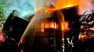 Maryland home destroyed in fire started by used fireworks