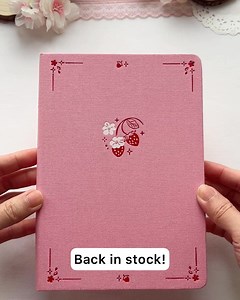 21 reactions · 17 shares |  Berry Sweet notebook is back in stock! → Tap the Shop Now button above to explore!  Worldwide Tracked Shipping | Notebook Therapy | Facebook