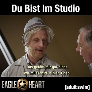 Wo zur Hölle bin ich? Geteiltes Leid ist nicht immer halbes Leid...Eagleheart, jetzt zum Schauen auf Vodafone Deutschland GigaTV verfügbar! | adult swim Deutschland