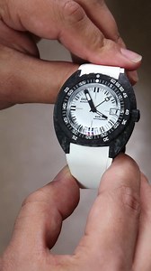 60 SECONDS with the DOXA Sub 300 Carbon 'Whitepearl' We’re known for...