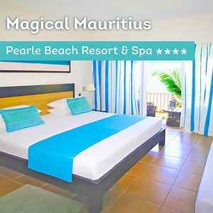  A weeks' 4⭐️ Mauritius Beachfront Oasis from £1,225pp  Pearle...
