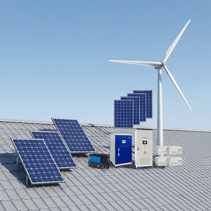 [Hot Item] 30kw Hybrid Solar & Wind Turbine Controller & Inverter PWM & MPPT Types