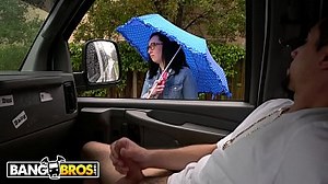 Taxi driver accepts rough anal as payment